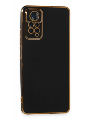 Newface Xiaomi Redmi Note 11 Pro Kılıf Volet Silikon - Siyah