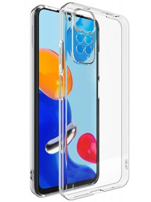 Newface Xiaomi Redmi Note 11S Kılıf Lüx Şeffaf Silikon