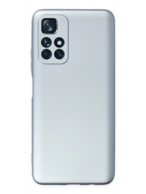 Newface Xiaomi Redmi Note 11T Kılıf Nano içi Kadife Silikon - Sky Blue