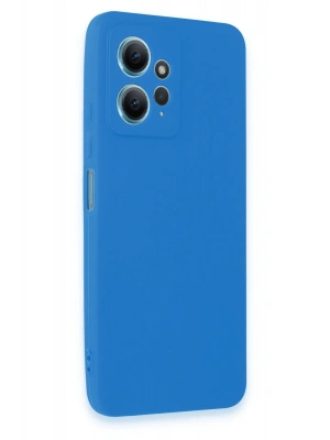 Newface Xiaomi Redmi Note 12 4G Kılıf First Silikon - Mavi