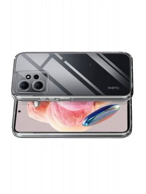 Newface Xiaomi Redmi Note 12 4G Kılıf Lüx Şeffaf Silikon