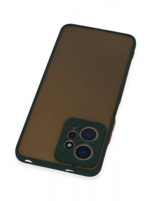 Newface Xiaomi Redmi Note 12 4G Kılıf Montreal Silikon Kapak - Yeşil