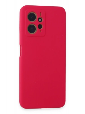 Newface Xiaomi Redmi Note 12 4G Kılıf Nano içi Kadife Silikon - Pembe