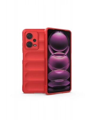 Newface Xiaomi Redmi Note 12 4G Kılıf Optimum Silikon - Kırmızı