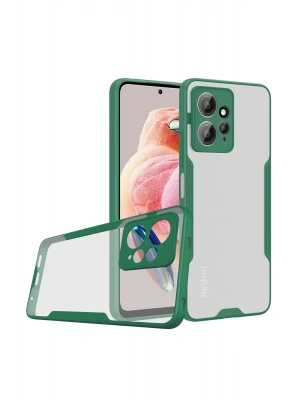 Newface Xiaomi Redmi Note 12 4G Kılıf Platin Silikon - Yeşil