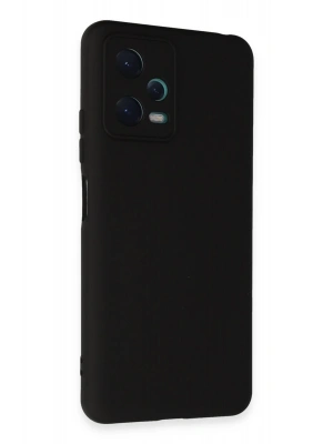 Newface Xiaomi Redmi Note 12 5G Kılıf Nano içi Kadife Silikon - Siyah
