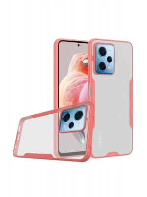 Newface Xiaomi Redmi Note 12 5G Kılıf Platin Silikon - Pembe