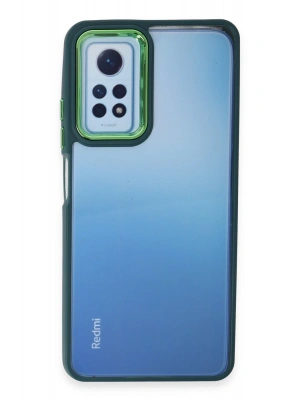 Newface Xiaomi Redmi Note 12 Pro 4G Kılıf Dora Kapak - Haki Yeşil