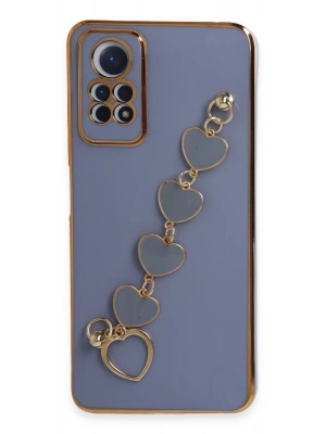 Newface Xiaomi Redmi Note 12 Pro 4G Kılıf Esila Silikon - Gri