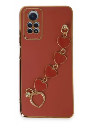 Newface Xiaomi Redmi Note 12 Pro 4G Kılıf Esila Silikon - Kırmızı