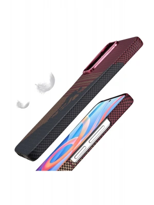 Newface Xiaomi Redmi Note 12 Pro 4G Vega Magsafe Kapak - Kırmızı