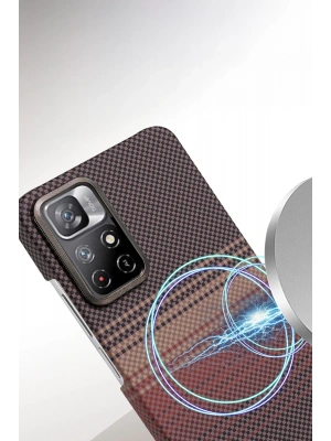 Newface Xiaomi Redmi Note 12 Pro 4G Vega Magsafe Kapak - Mavi