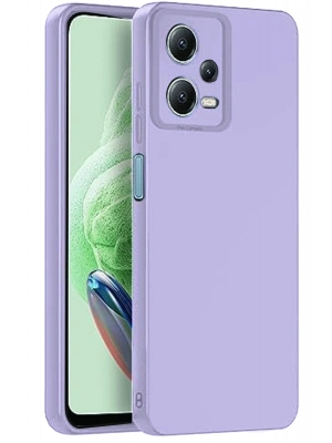 Newface Xiaomi Redmi Note 12 Pro 5G Kılıf Nano içi Kadife Silikon - Lila