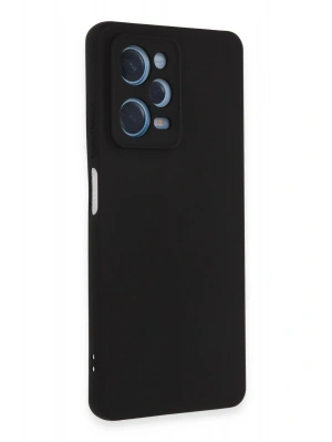 Newface Xiaomi Redmi Note 12 Pro 5G Kılıf Nano içi Kadife Silikon - Siyah