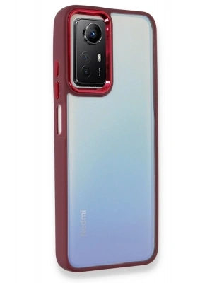 Newface Xiaomi Redmi Note 12S Kılıf Dora Kapak - Kırmızı