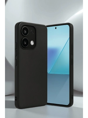 Newface Xiaomi Redmi Note 13 4G Kılıf Aras Deri Kapak - Pudra