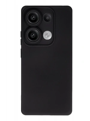 Newface Xiaomi Redmi Note 13 4G Kılıf Nano içi Kadife Silikon - Siyah