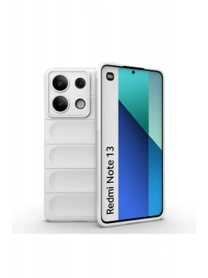 Newface Xiaomi Redmi Note 13 4G Kılıf Optimum Silikon - Krem