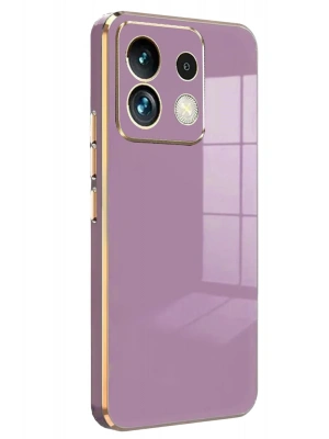 Newface Xiaomi Redmi Note 13 5G Kılıf Volet Silikon - Mor