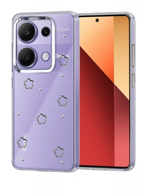 Newface Xiaomi Redmi Note 13 Pro 4G Fiyonk Desenli Kapak - Desen 8