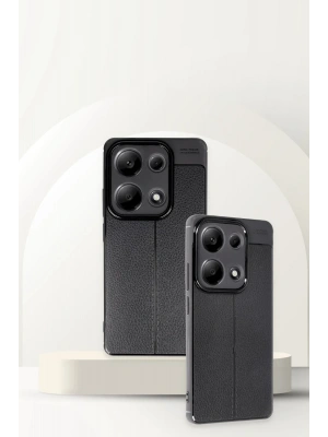 Newface Xiaomi Redmi Note 13 Pro 4G Kılıf Auto Focus Kapak - Kırmızı