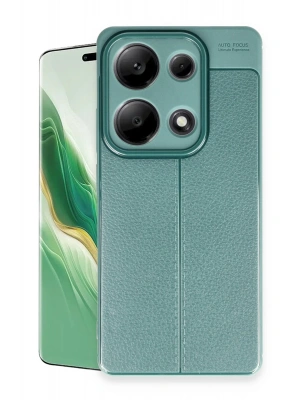 Newface Xiaomi Redmi Note 13 Pro 4G Kılıf Auto Focus Kapak - Koyu Yeşil