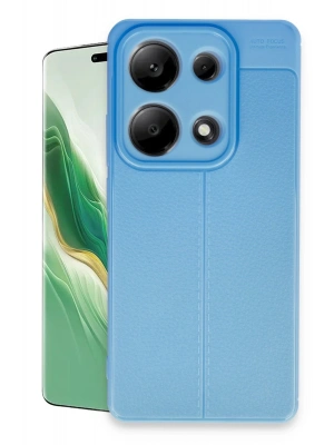 Newface Xiaomi Redmi Note 13 Pro 4G Kılıf Auto Focus Kapak - Mavi