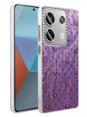 Newface Xiaomi Redmi Note 13 Pro 4G Kılıf Blade Aynalı Desenli Kapak - Desen 2