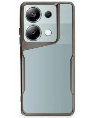 Newface Xiaomi Redmi Note 13 Pro 4G Kılıf Boyi Silikon Kapak - Titan Gri