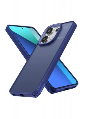 Newface Xiaomi Redmi Note 13 Pro 4G Kılıf Elegant Kapak - Lacivert