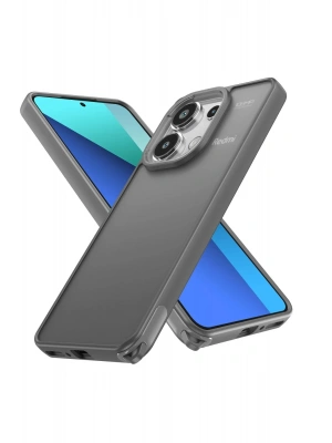 Newface Xiaomi Redmi Note 13 Pro 4G Kılıf Elegant Kapak - Titan Gri