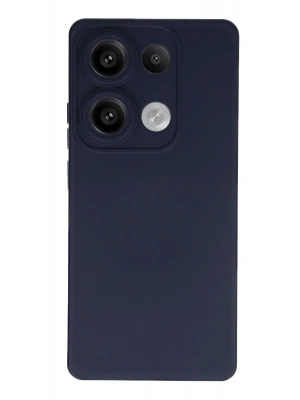 Newface Xiaomi Redmi Note 13 Pro 4G Kılıf Nano içi Kadife Silikon - Lacivert