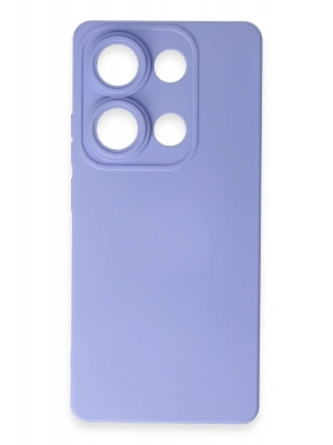 Newface Xiaomi Redmi Note 13 Pro 4G Kılıf Nano içi Kadife Silikon - Lila