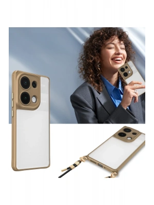 Newface Xiaomi Redmi Note 13 Pro 4G Kılıf Penta Silikon Kılıf - Çöl Titanyum
