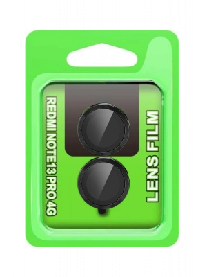 Newface Xiaomi Redmi Note 13 Pro 4G Raze Metal Kamera Lens - Siyah