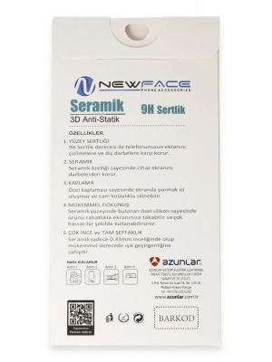 Newface Xiaomi Redmi Note 13 Pro 5G 3D Antistatik Seramik Nano Ekran Koruyucu