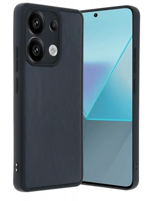 Newface Xiaomi Redmi Note 13 Pro 5G Kılıf Aras Deri Kapak - Lacivert
