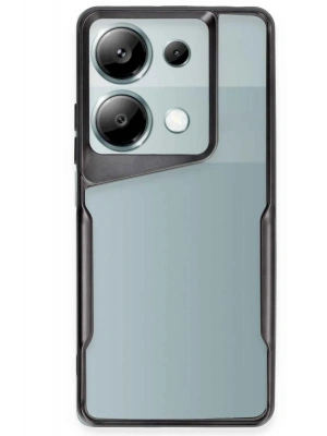 Newface Xiaomi Redmi Note 13 Pro 5G Kılıf Boyi Silikon Kapak - Siyah