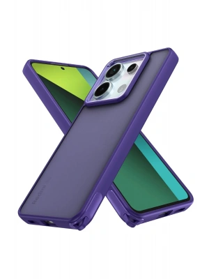 Newface Xiaomi Redmi Note 13 Pro 5G Kılıf Elegant Kapak - Derin Mor