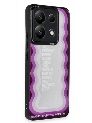 Newface Xiaomi Redmi Note 13 Pro 5G Kılıf Mirror Desenli Kapak - Mirror - 5