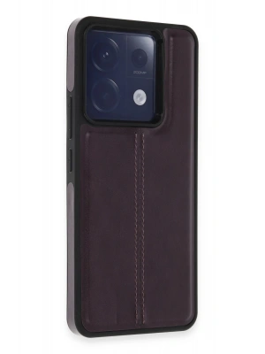 Newface Xiaomi Redmi Note 13 Pro 5G Kılıf Ozzi Kapak - Derin Mor