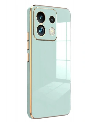 Newface Xiaomi Redmi Note 13 Pro 5G Kılıf Volet Silikon - Açık Yeşil