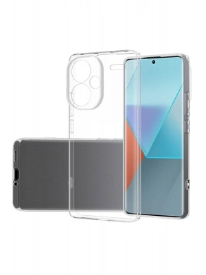 Newface Xiaomi Redmi Note 13 Pro Plus Kılıf Lüx Şeffaf Silikon