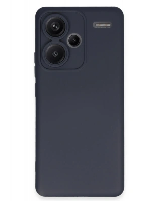 Newface Xiaomi Redmi Note 13 Pro Plus Kılıf Nano içi Kadife Silikon - Lacivert
