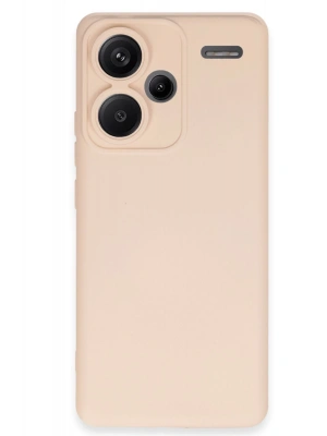 Newface Xiaomi Redmi Note 13 Pro Plus Kılıf Nano içi Kadife Silikon - Pudra