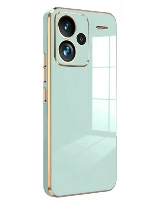 Newface Xiaomi Redmi Note 13 Pro Plus Kılıf Volet Silikon - Açık Yeşil