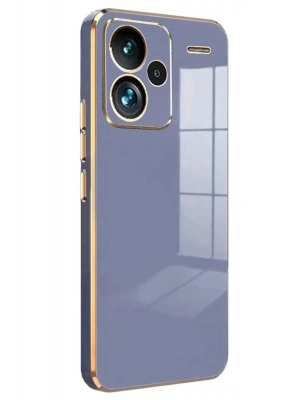 Newface Xiaomi Redmi Note 13 Pro Plus Kılıf Volet Silikon - Mavi