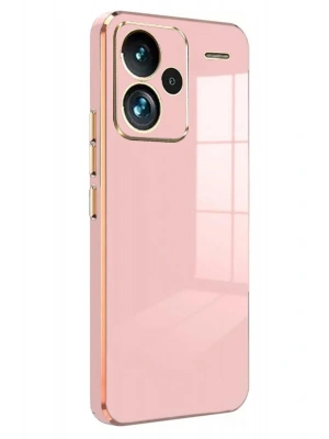 Newface Xiaomi Redmi Note 13 Pro Plus Kılıf Volet Silikon - Pembe