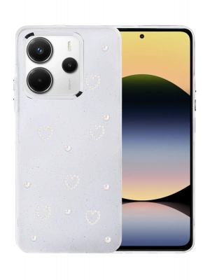 Newface Xiaomi Redmi Note 14 4G Fiyonk Desenli Kapak - Desen 10