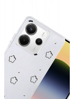 Newface Xiaomi Redmi Note 14 4G Fiyonk Desenli Kapak - Desen 2